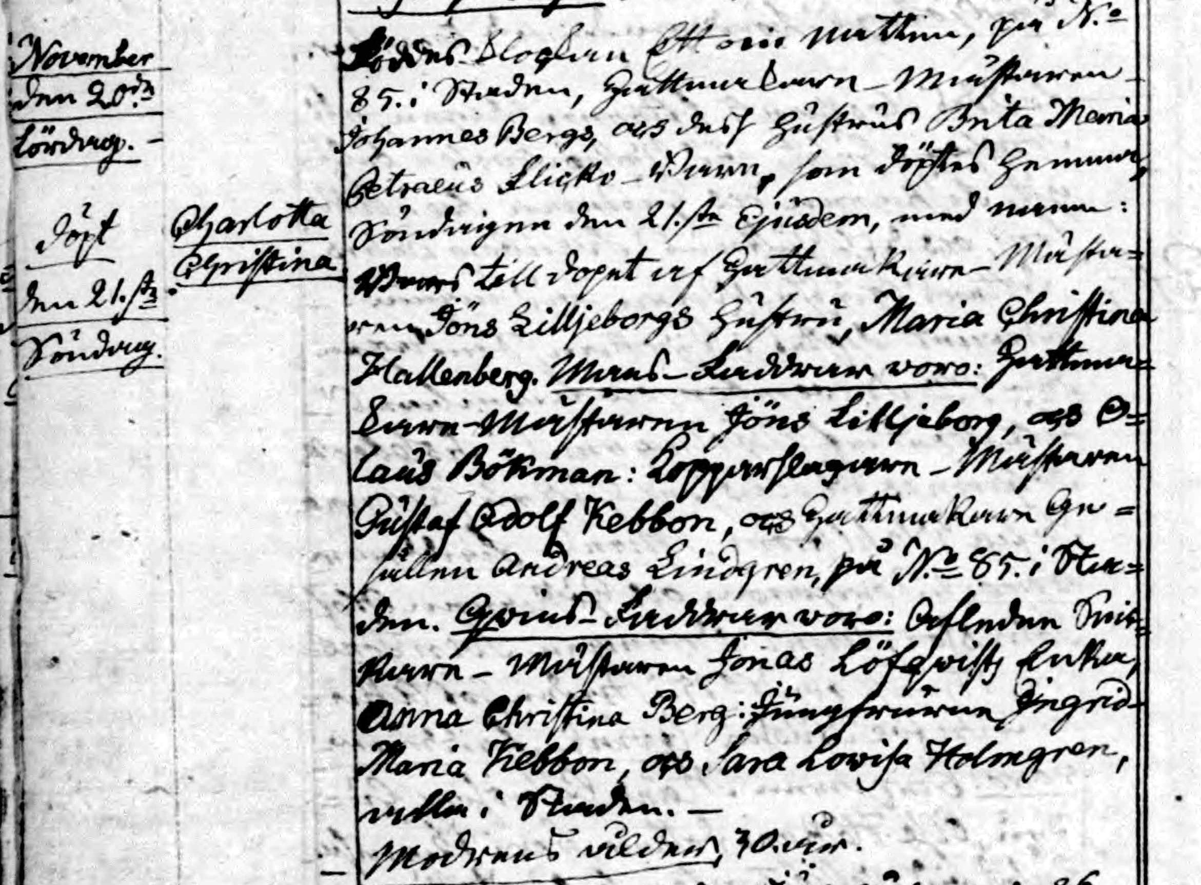 Charlotta Christina Johannesdotter